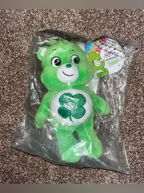 NIB Urban Outfitters Care Bear Good Luck Bear Plush